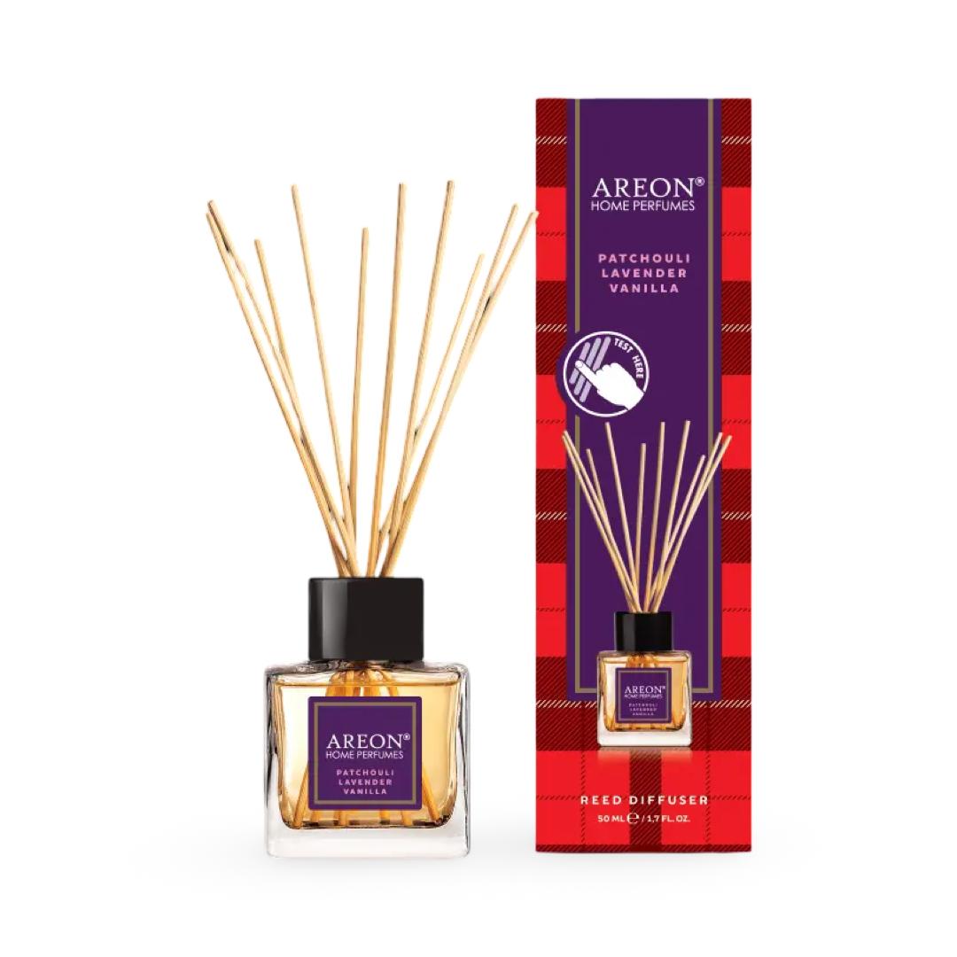Areon Reed Diffuser Areon - Reed Diffuser Patcholi Lavender Vanilla - 50ml - Blank Store